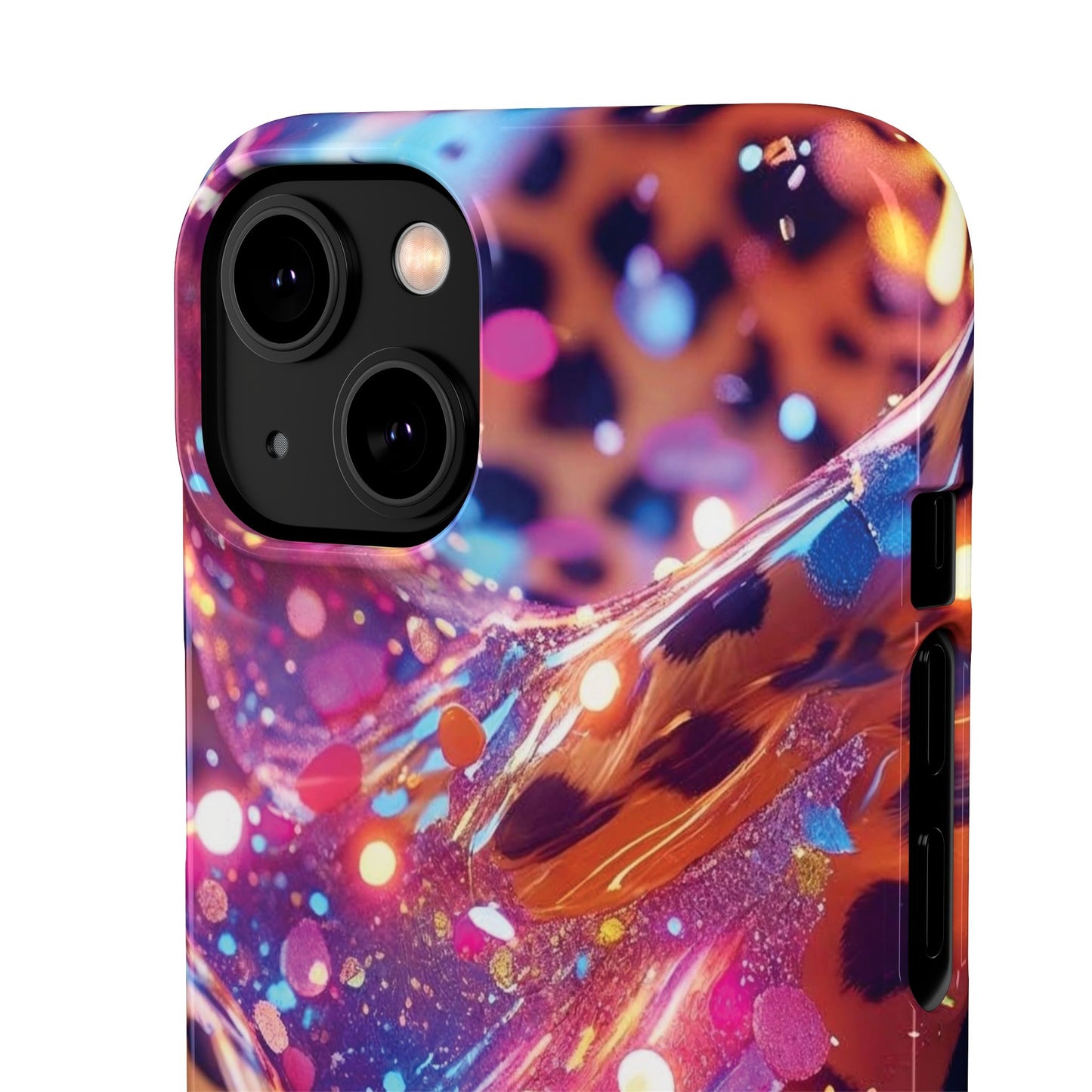 Snap Case Leopard Muster iPhone Handyhülle