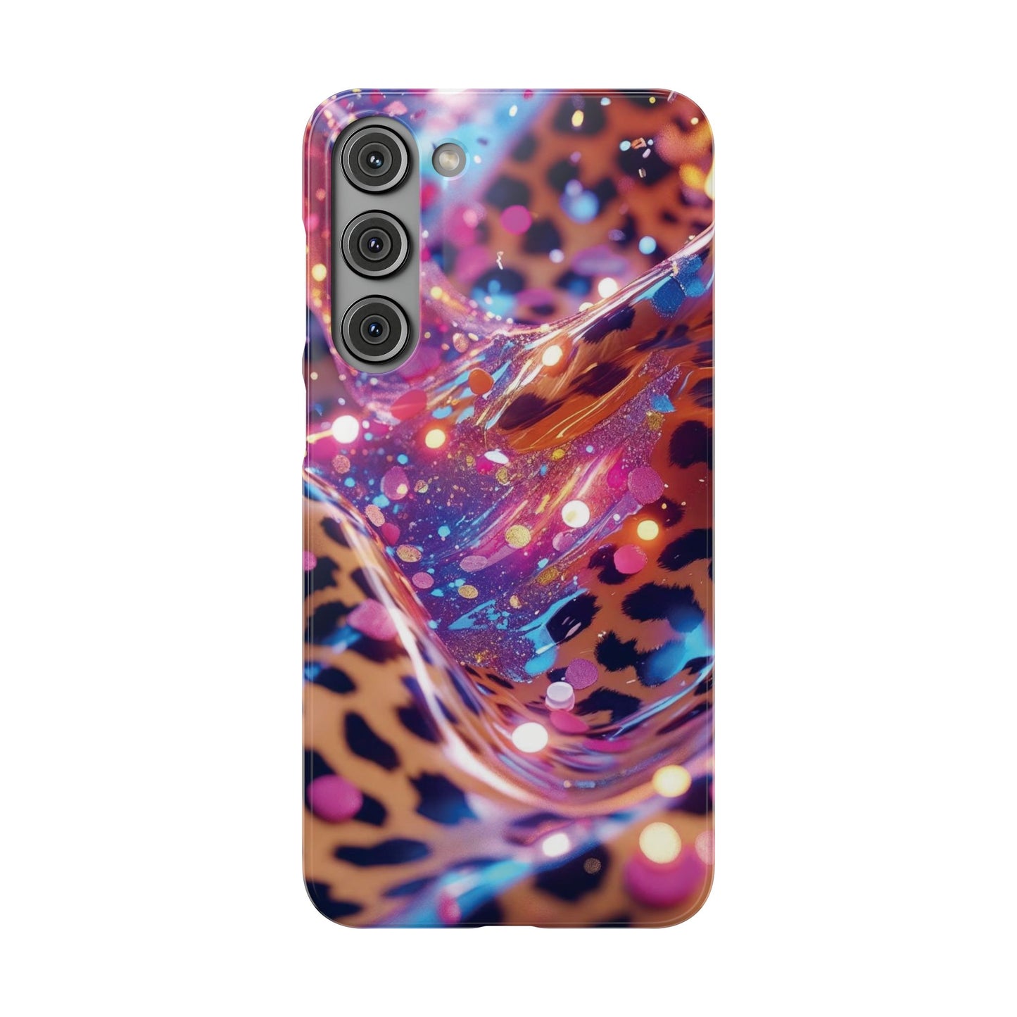 Snap Case Leopard Muster Samsung Handyhülle