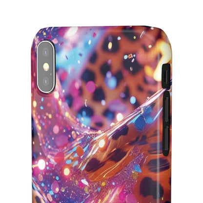 Snap Case Leopard Muster iPhone Handyhülle