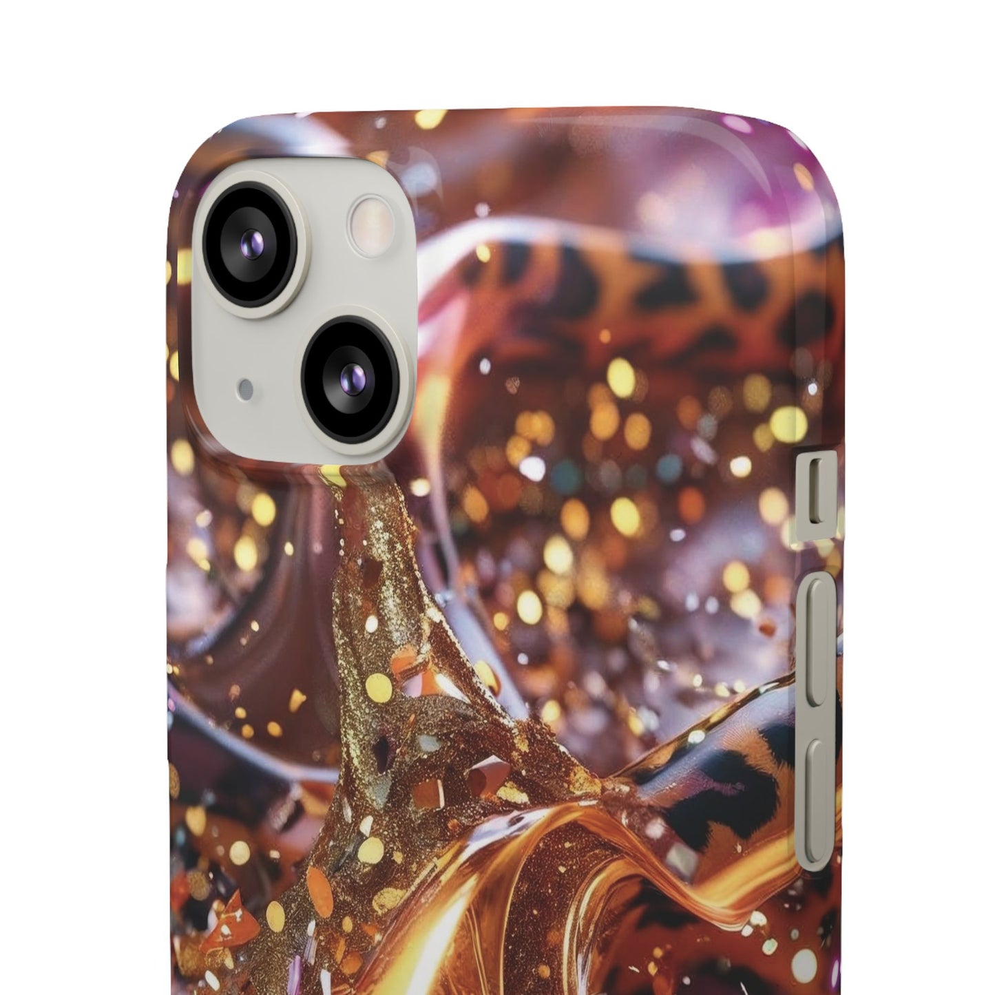 Snap Case Leopard Muster iPhone Handyhülle