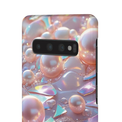 Snap Case Samsung Handyhülle – 3D Perlen Effekt