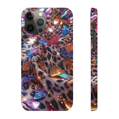 Snap Case Leopard Muster iPhone Handyhülle