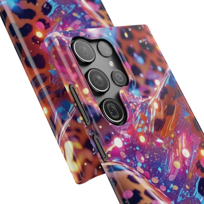 Snap Case Leopard Muster Samsung Handyhülle