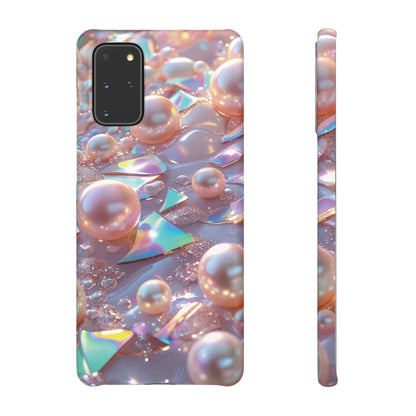 Snap Case Samsung Handyhülle – 3D Perlen Effekt