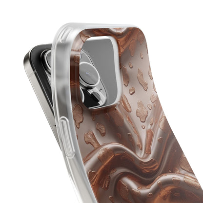 iPhone Flexi Case – Leopardenmuster