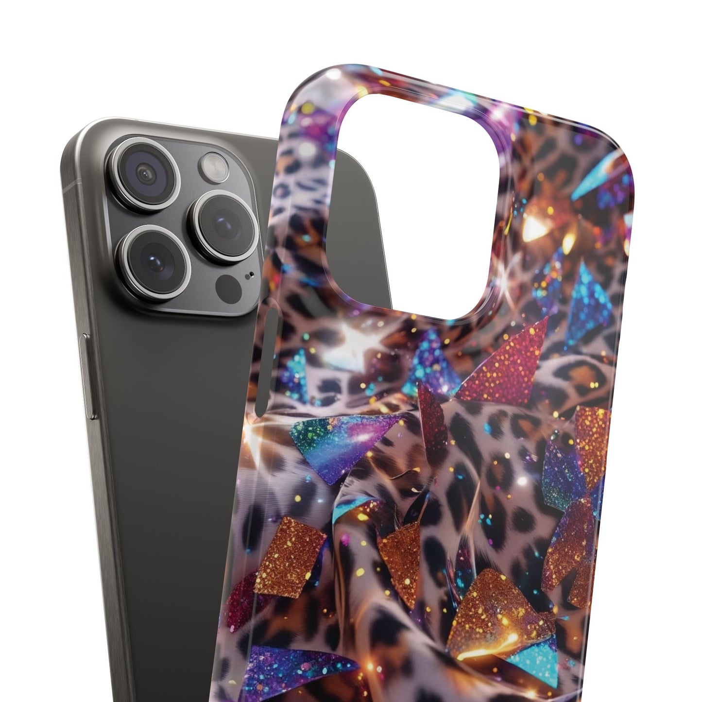 Snap Case Leopard Muster iPhone Handyhülle