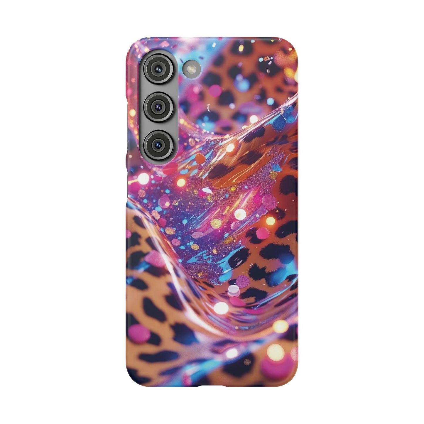 Snap Case Leopard Muster Samsung Handyhülle