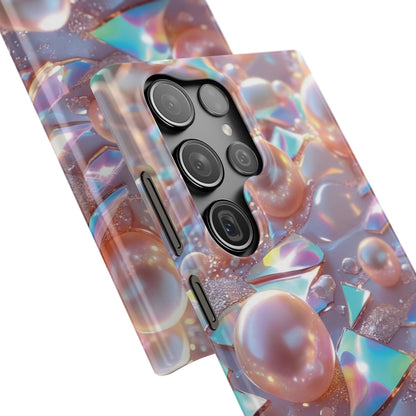 Snap Case Samsung Handyhülle – 3D Perlen Effekt
