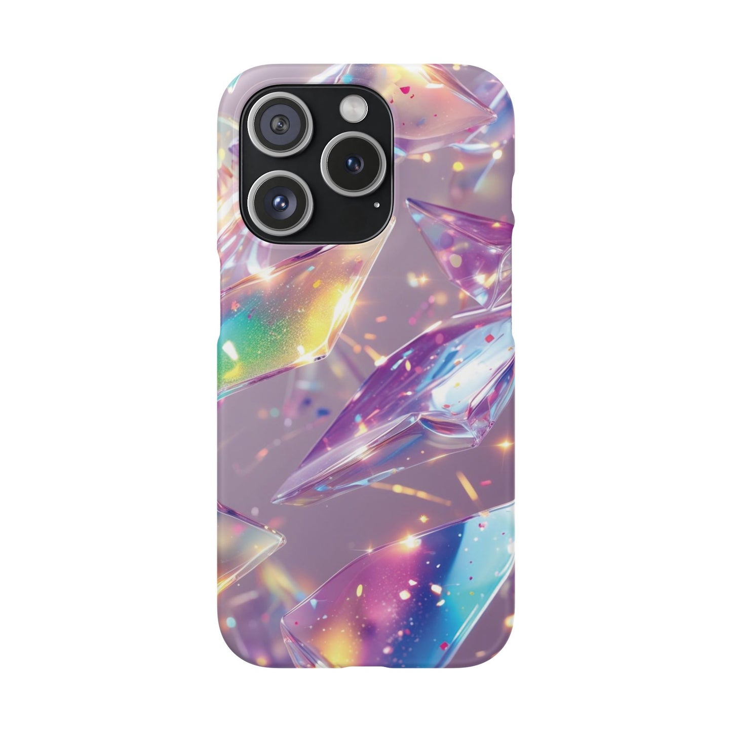 Snap Case iPhone Handyhülle – 3D-Effekt mit Diamant Design