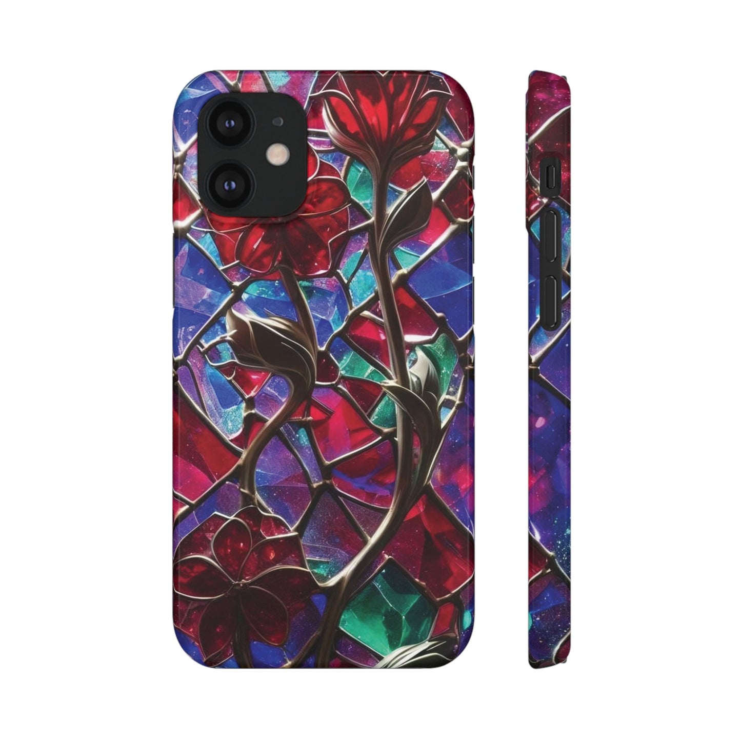 iPhone Snap Case – Glasmosaik 3D Optik Design