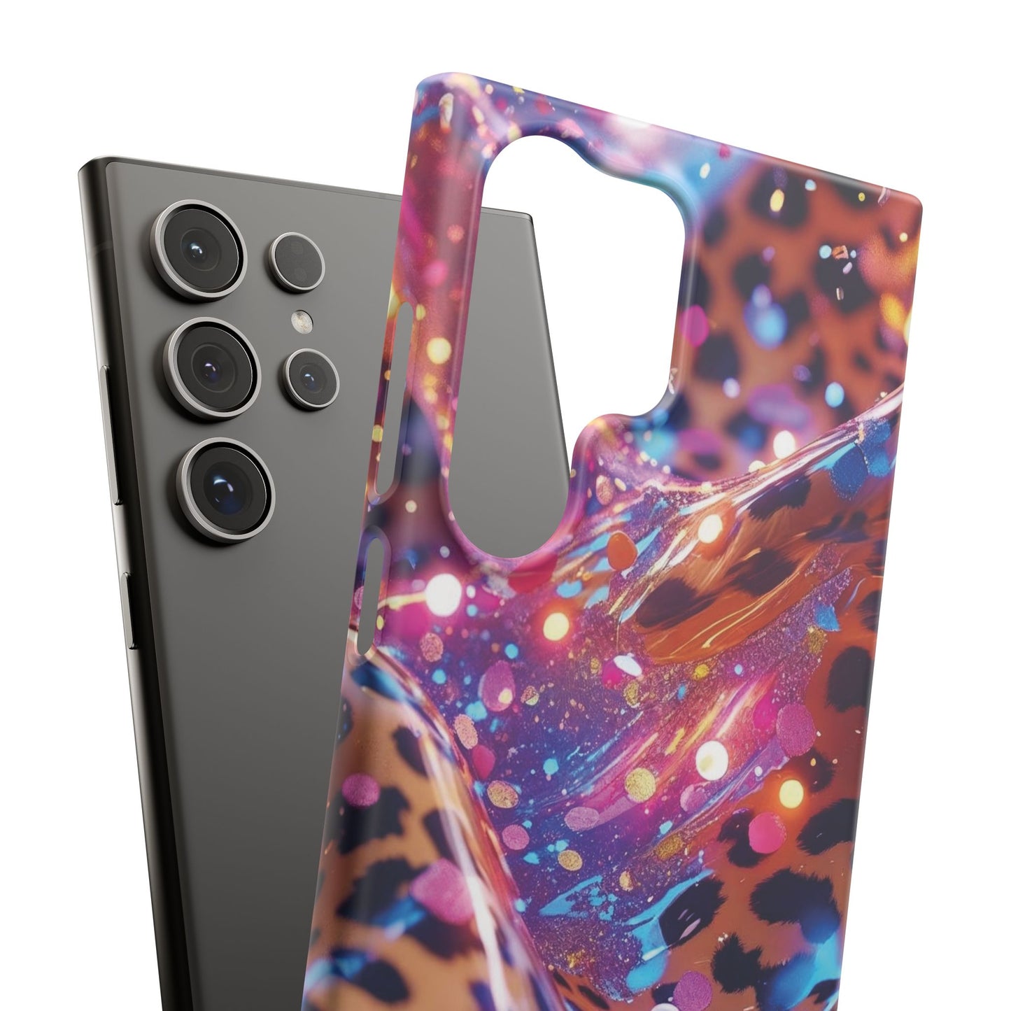 Snap Case Leopard Muster Samsung Handyhülle