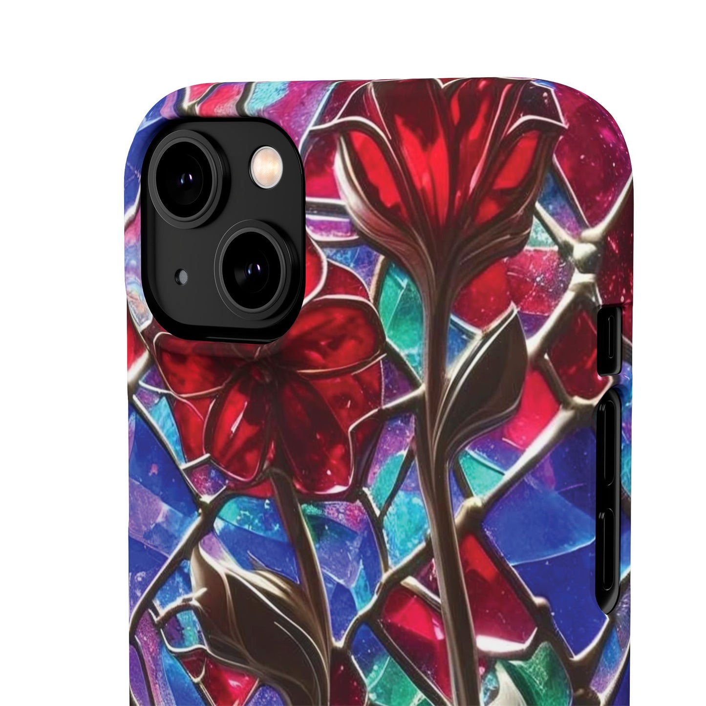 iPhone Snap Case – Glasmosaik 3D Optik Design