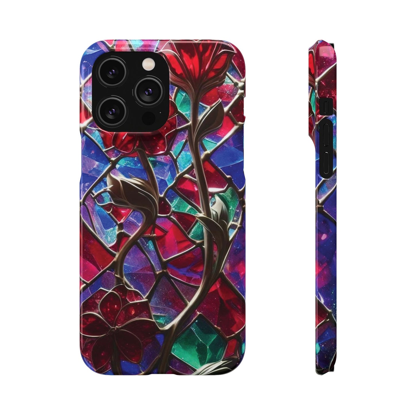 iPhone Snap Case – Glasmosaik 3D Optik Design