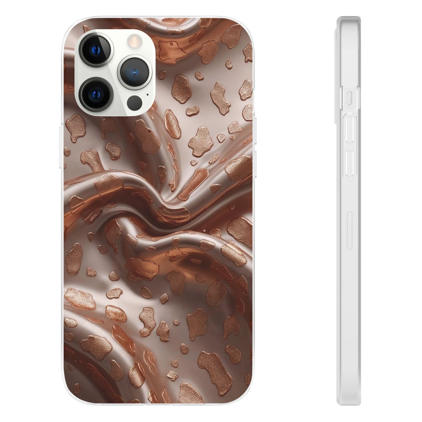 iPhone Flexi Case – Leopardenmuster