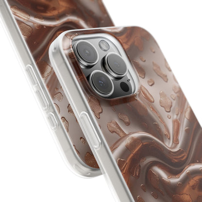 iPhone Flexi Case – Leopardenmuster