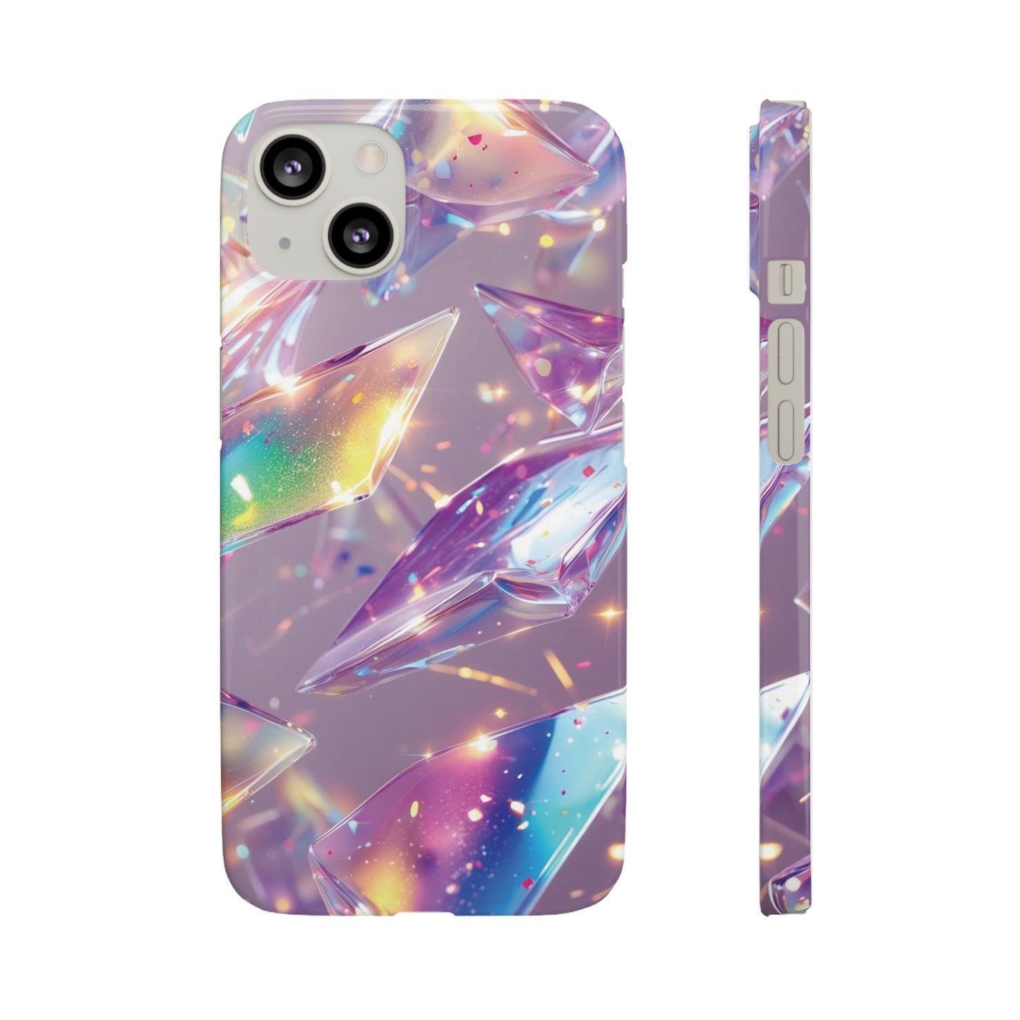 Snap Case iPhone Handyhülle – 3D-Effekt mit Diamant Design