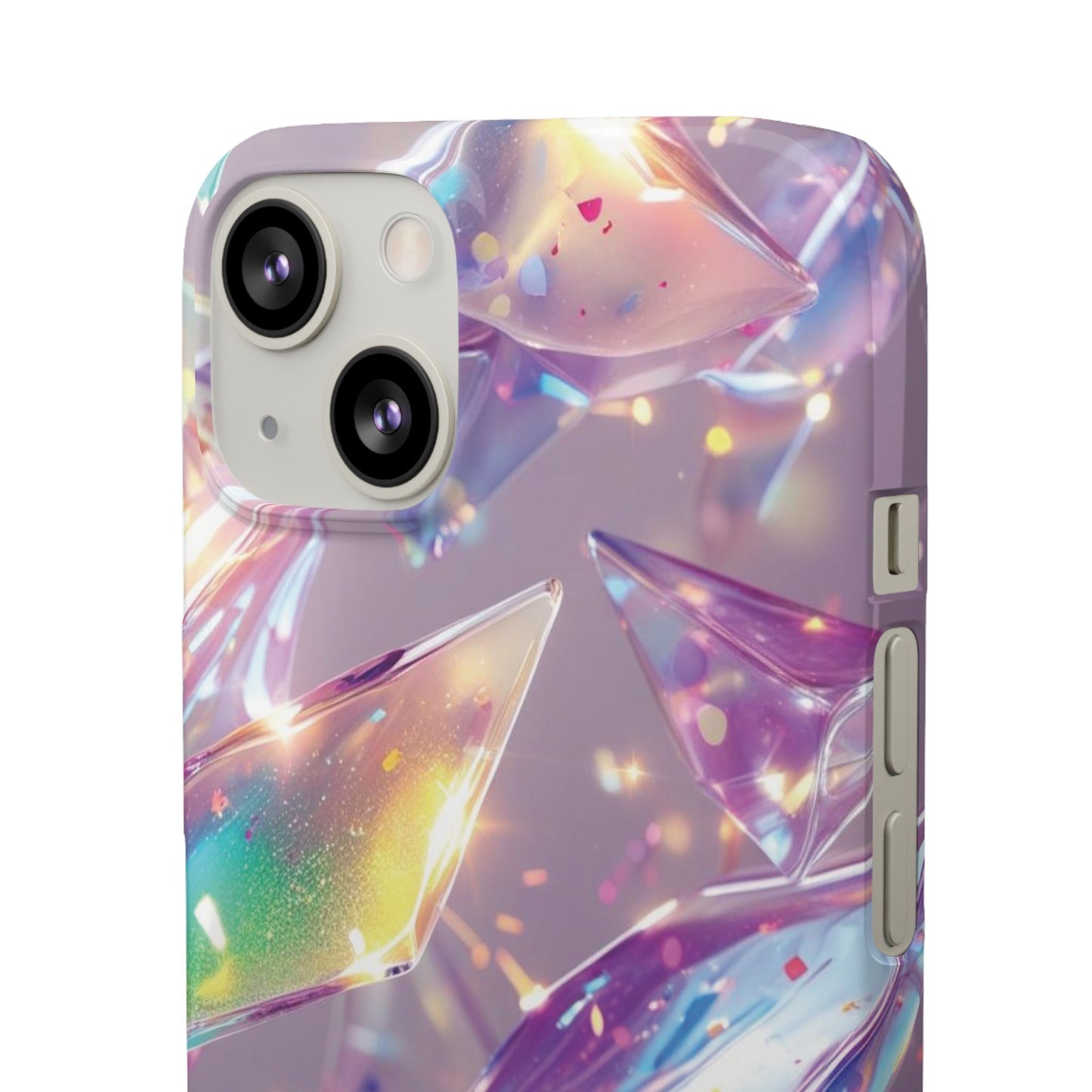 Snap Case iPhone Handyhülle – 3D-Effekt mit Diamant Design