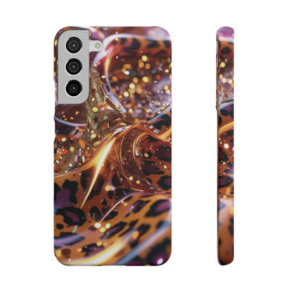 Snap Case Leopard Muster Samsung Handyhülle