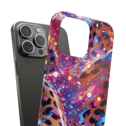 Snap Case Leopard Muster iPhone Handyhülle