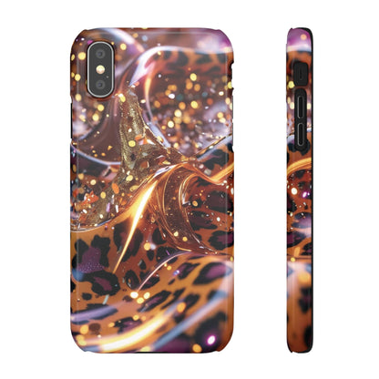 Snap Case Leopard Muster iPhone Handyhülle