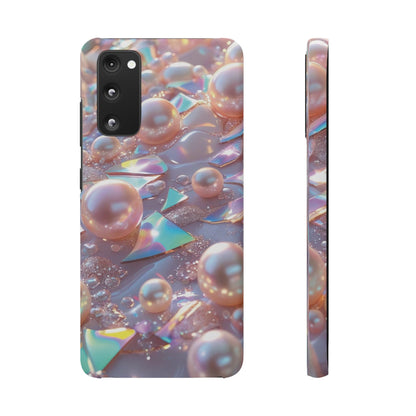 Snap Case Samsung Handyhülle – 3D Perlen Effekt