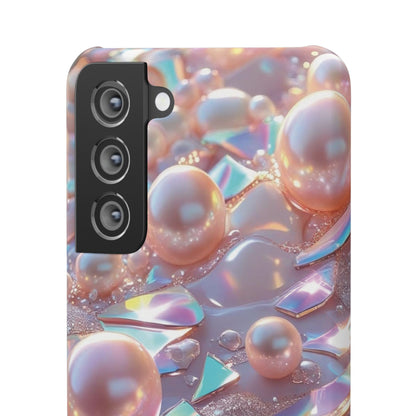 Snap Case Samsung Handyhülle – 3D Perlen Effekt