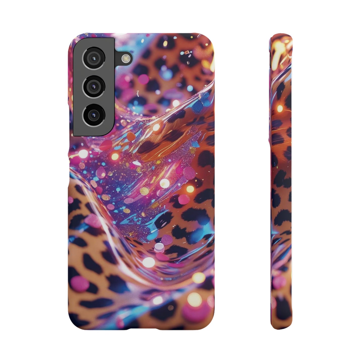 Snap Case Leopard Muster Samsung Handyhülle