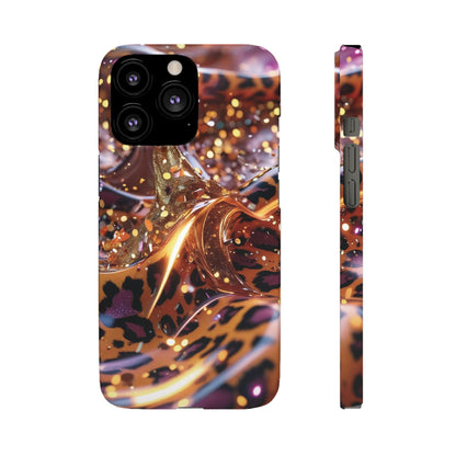 Snap Case Leopard Muster iPhone Handyhülle