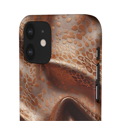 Snap Case Leopard Muster iPhone Handyhülle – Luxus trifft Design
