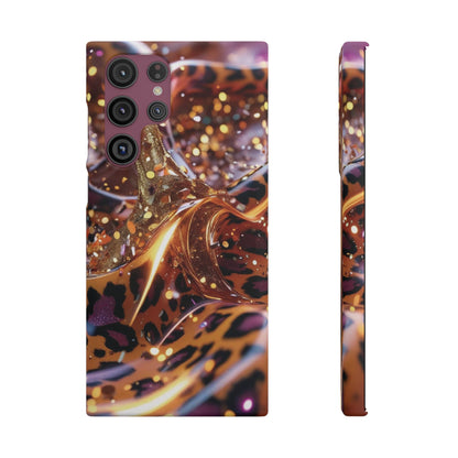 Snap Case Leopard Muster Samsung Handyhülle