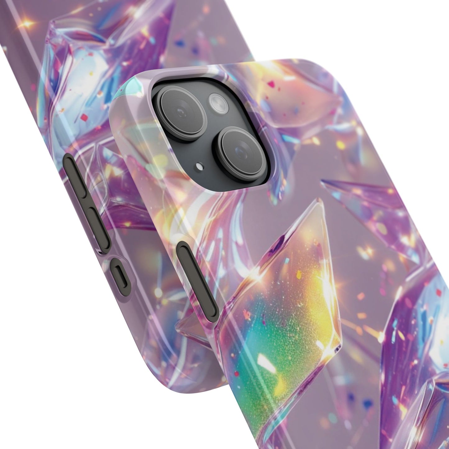 Snap Case iPhone Handyhülle – 3D-Effekt mit Diamant Design