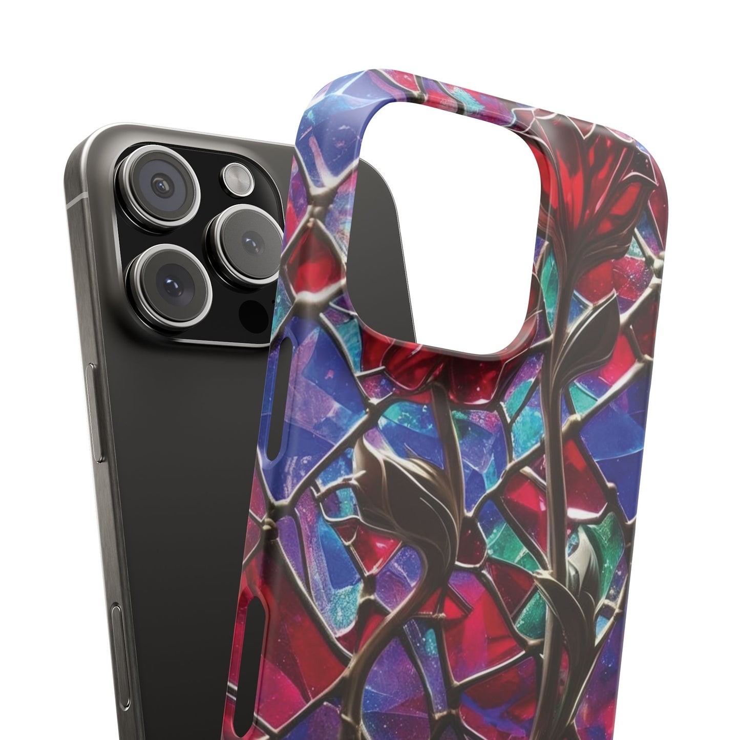 iPhone Snap Case – Glasmosaik 3D Optik Design