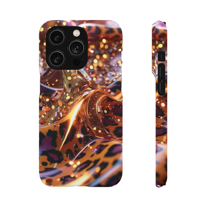 Snap Case Leopard Muster iPhone Handyhülle