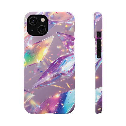 Snap Case iPhone Handyhülle – 3D-Effekt mit Diamant Design