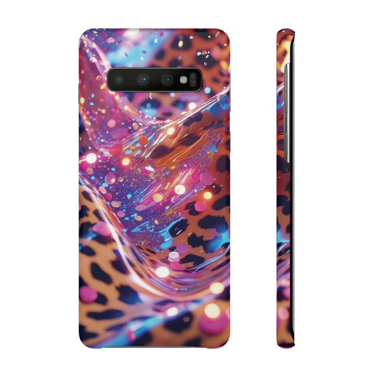 Snap Case Leopard Muster Samsung Handyhülle