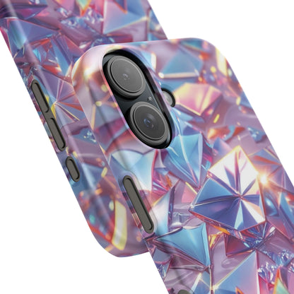 Snap Case iPhone Handyhülle – 3D-Effekt mit Diamant Design