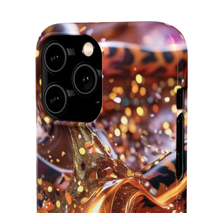 Snap Case Leopard Muster iPhone Handyhülle