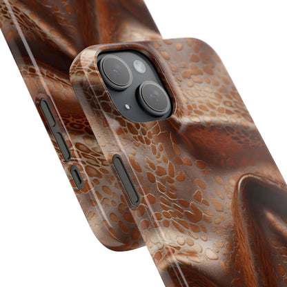 Snap Case Leopard Muster iPhone Handyhülle – Luxus trifft Design