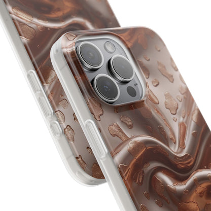 iPhone Flexi Case – Leopardenmuster