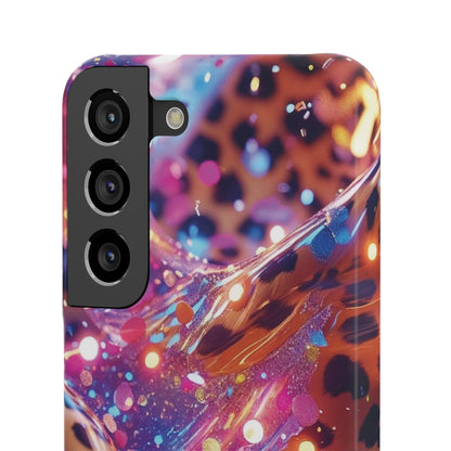 Snap Case Leopard Muster Samsung Handyhülle