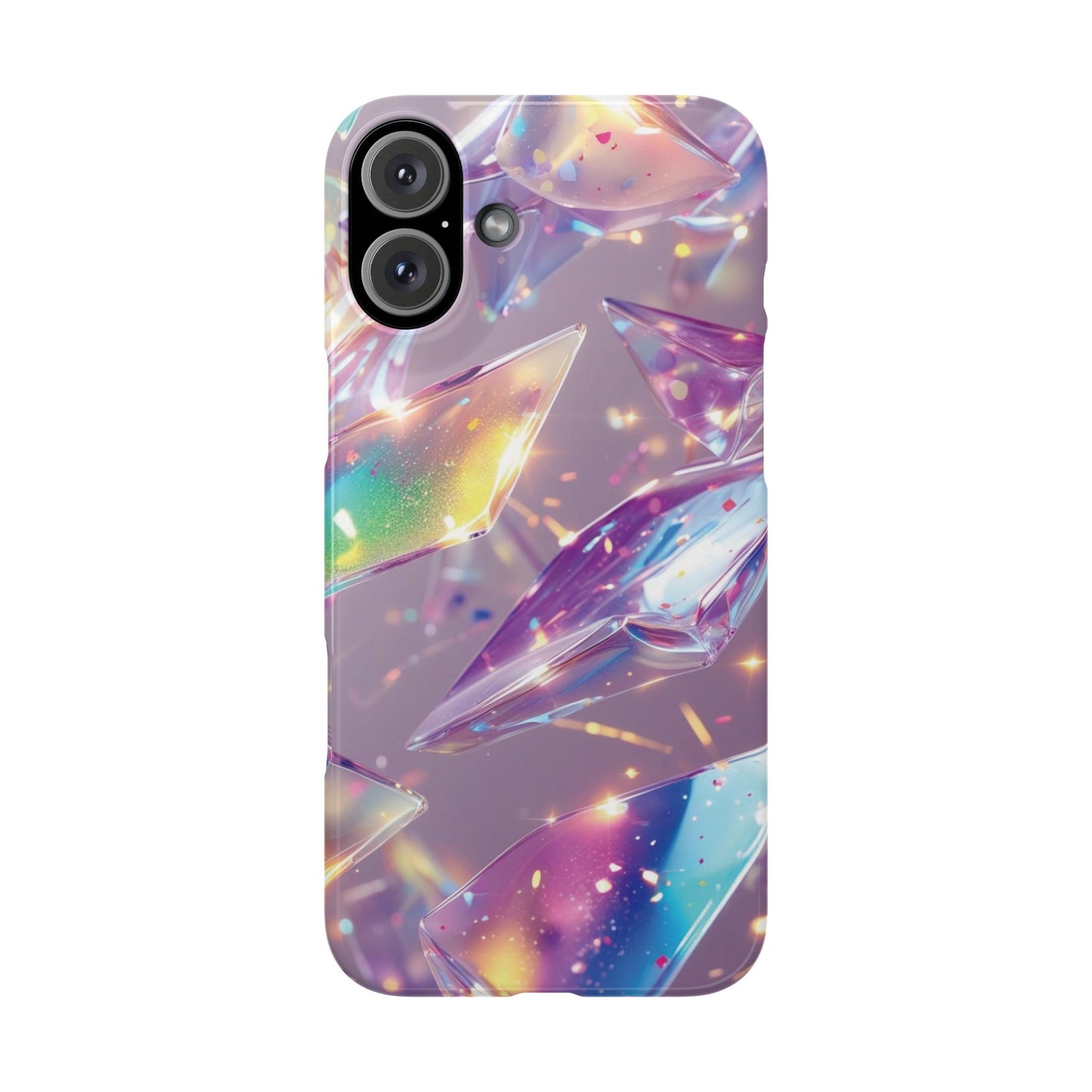 Snap Case iPhone Handyhülle – 3D-Effekt mit Diamant Design