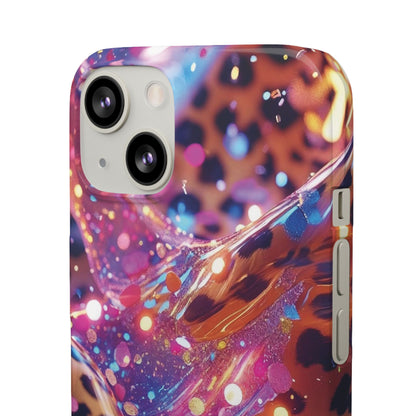 Snap Case Leopard Muster iPhone Handyhülle