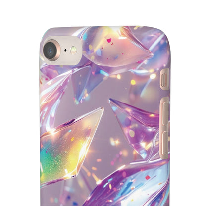 Snap Case iPhone Handyhülle – 3D-Effekt mit Diamant Design
