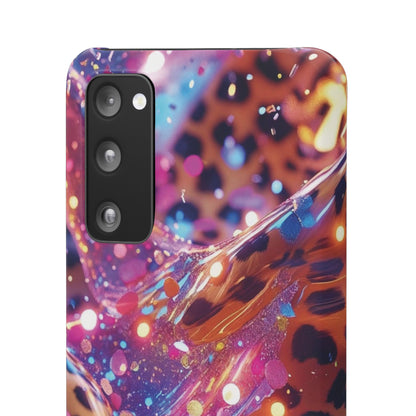 Snap Case Leopard Muster Samsung Handyhülle