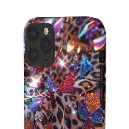 Snap Case Leopard Muster iPhone Handyhülle