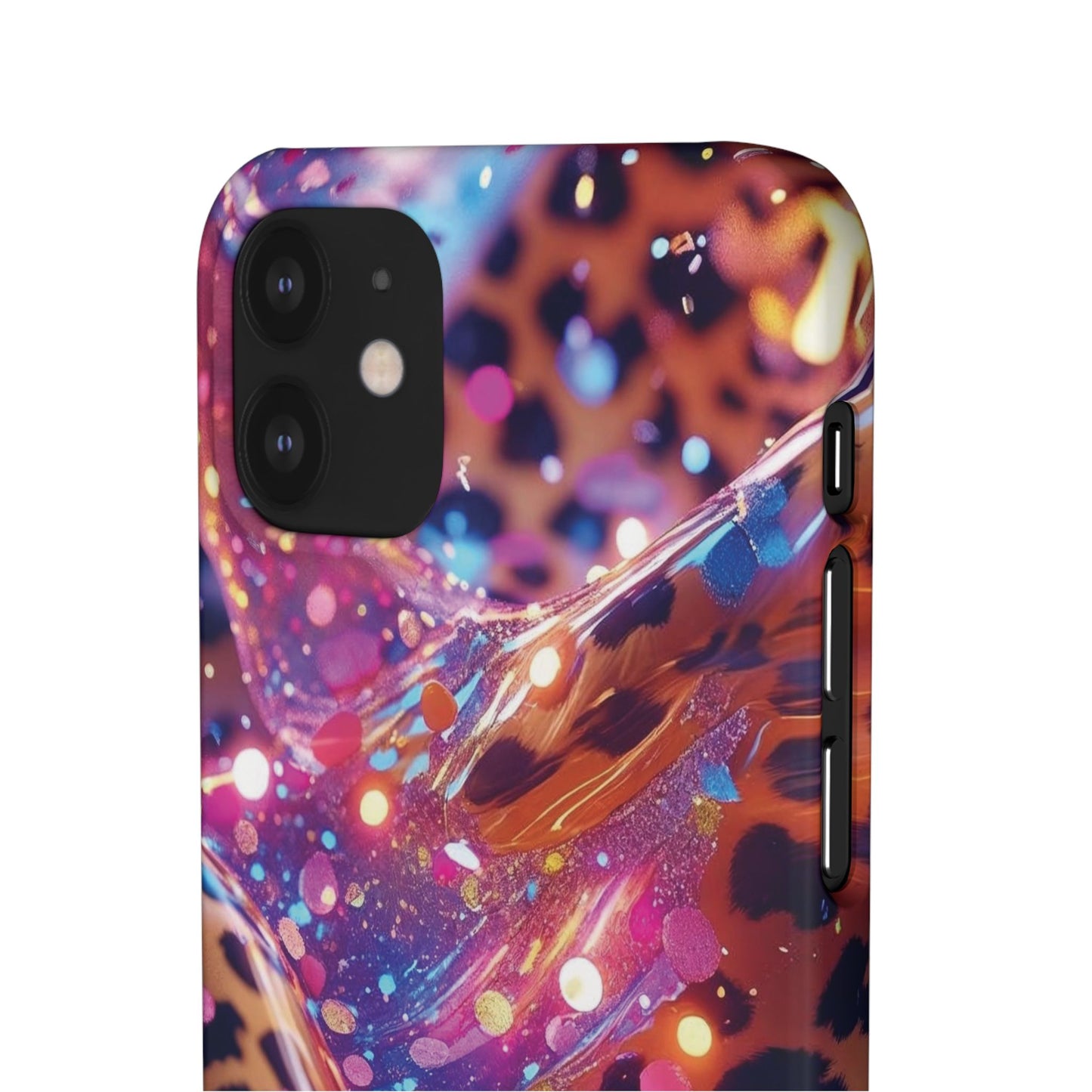 Snap Case Leopard Muster iPhone Handyhülle