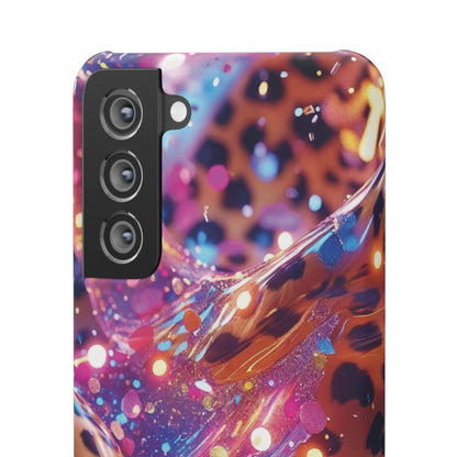 Snap Case Leopard Muster Samsung Handyhülle