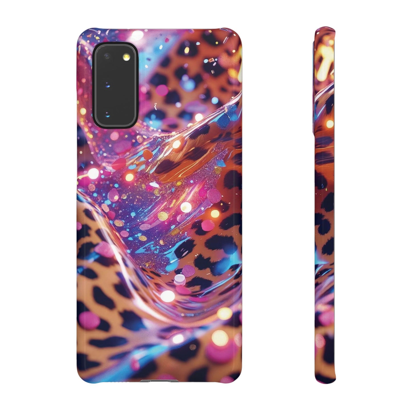 Snap Case Leopard Muster Samsung Handyhülle