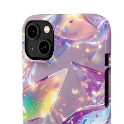 Snap Case iPhone Handyhülle – 3D-Effekt mit Diamant Design
