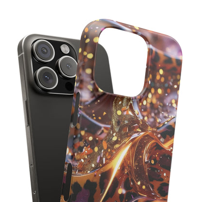 Snap Case Leopard Muster iPhone Handyhülle
